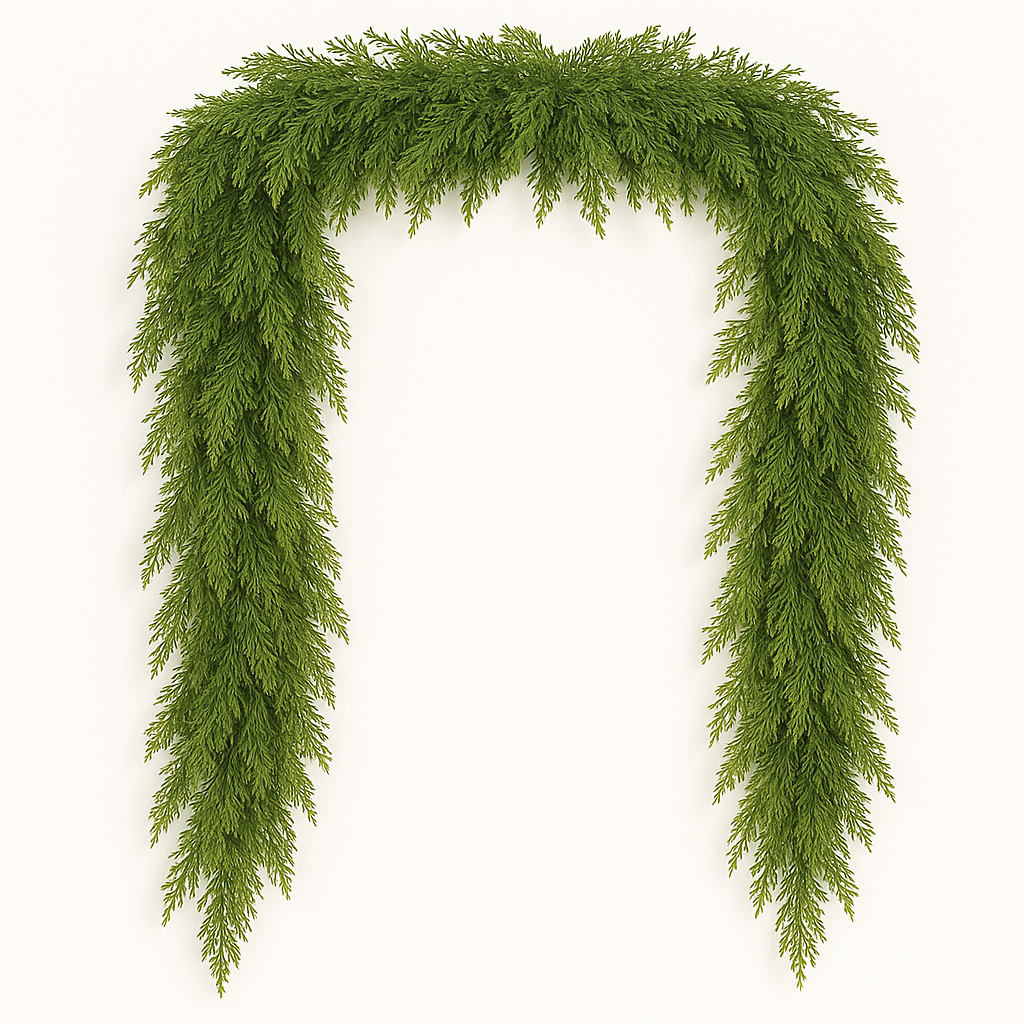 Artificial Cedar Garlands