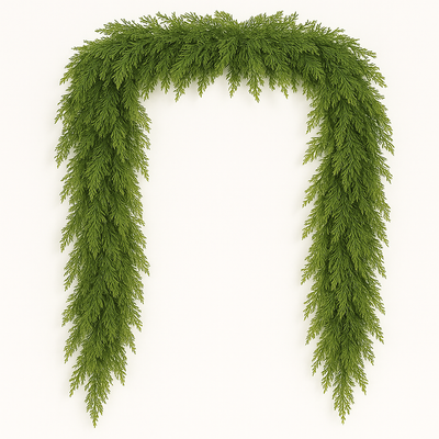 Artificial Cedar Garlands
