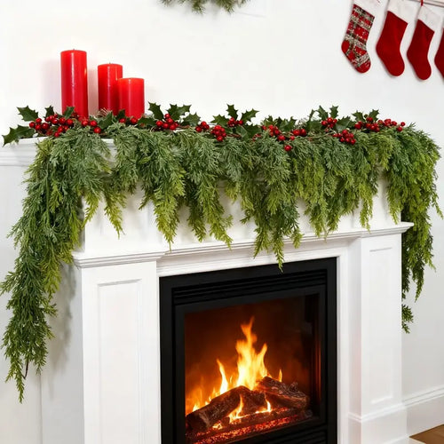 Artificial Cedar Garlands